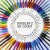 Zebra Pen Doodler'z Gel Pen, Stick, Bold 1 mm, Assorted Ink and Barrel Colors, PK60 41960